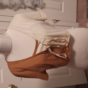 Cropped 2-piece top